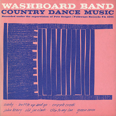 Washboard Band - Country Dance Music Album Cover