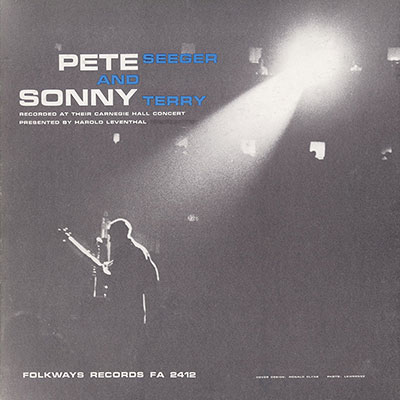 Pete Seeger and Sonny Terry at Carnegie Hall Album Cover