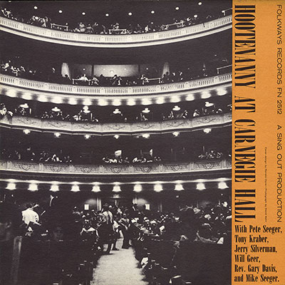 Hootenanny at Carnegie Hall Album Cover
