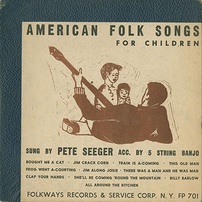 American Folk Songs For Children Album Cover