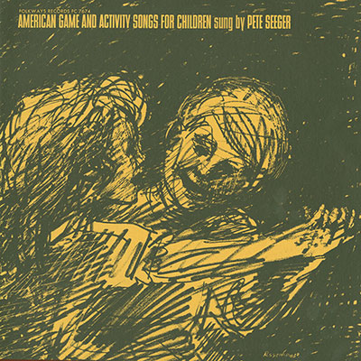 American Game And Activity Songs For Children Album Cover