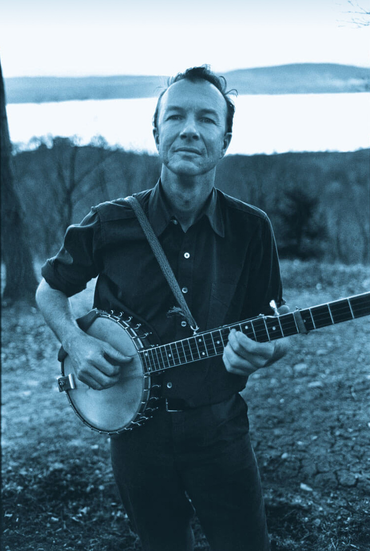 Cover photo of Pete Seeger's box set